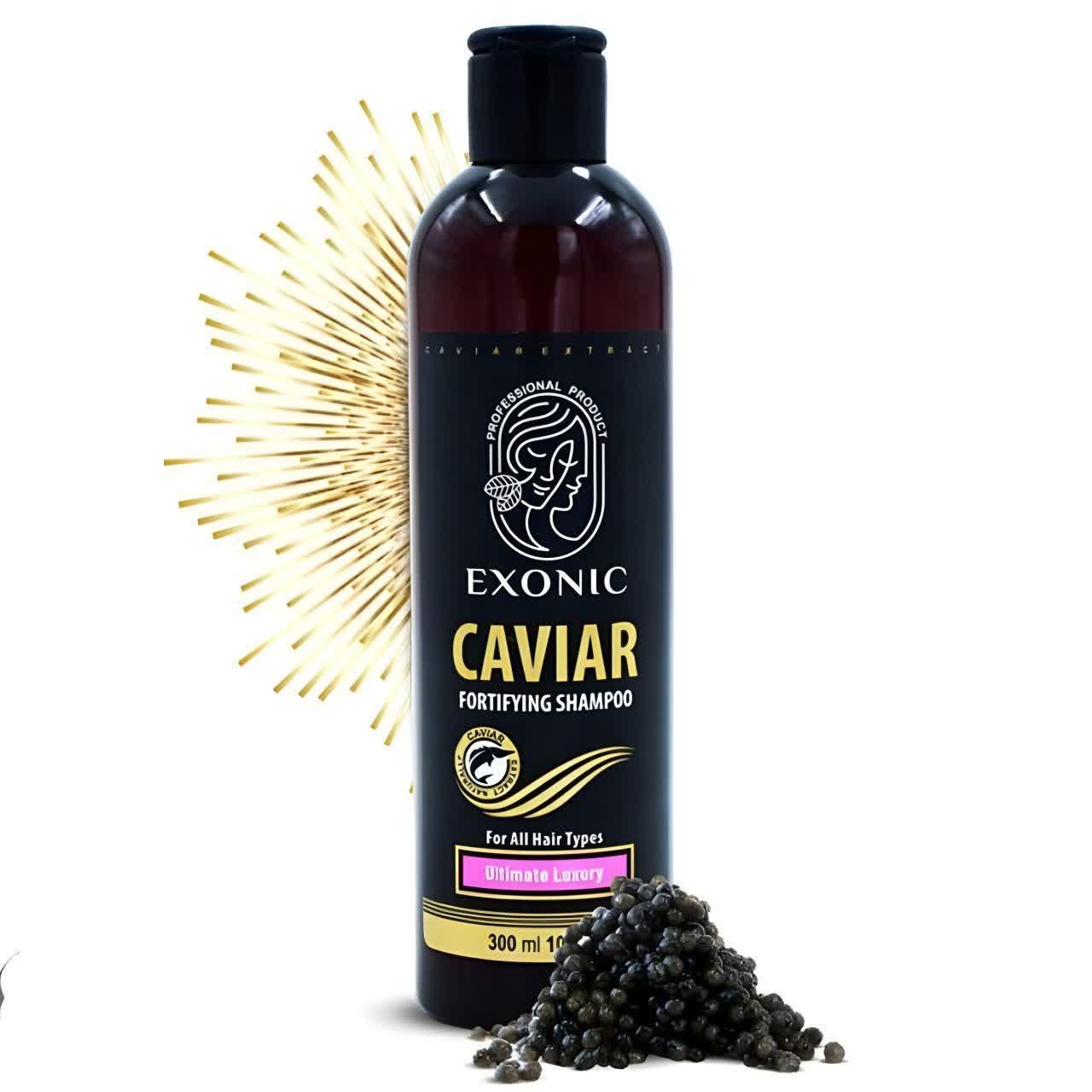 شامپو تقویت کننده عصاره خاویار از پیج ریحان بیوتی